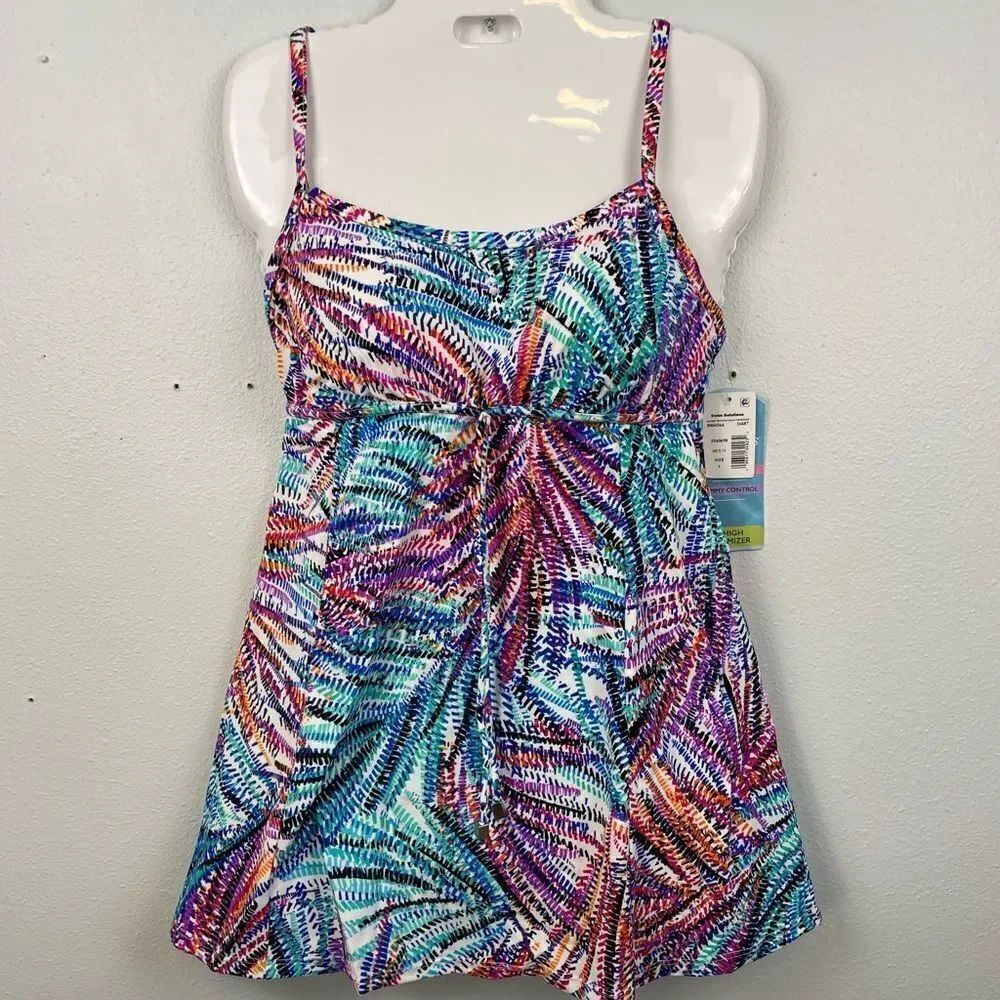 NWT Swim Solutions One Piece Swim Suit Size 8